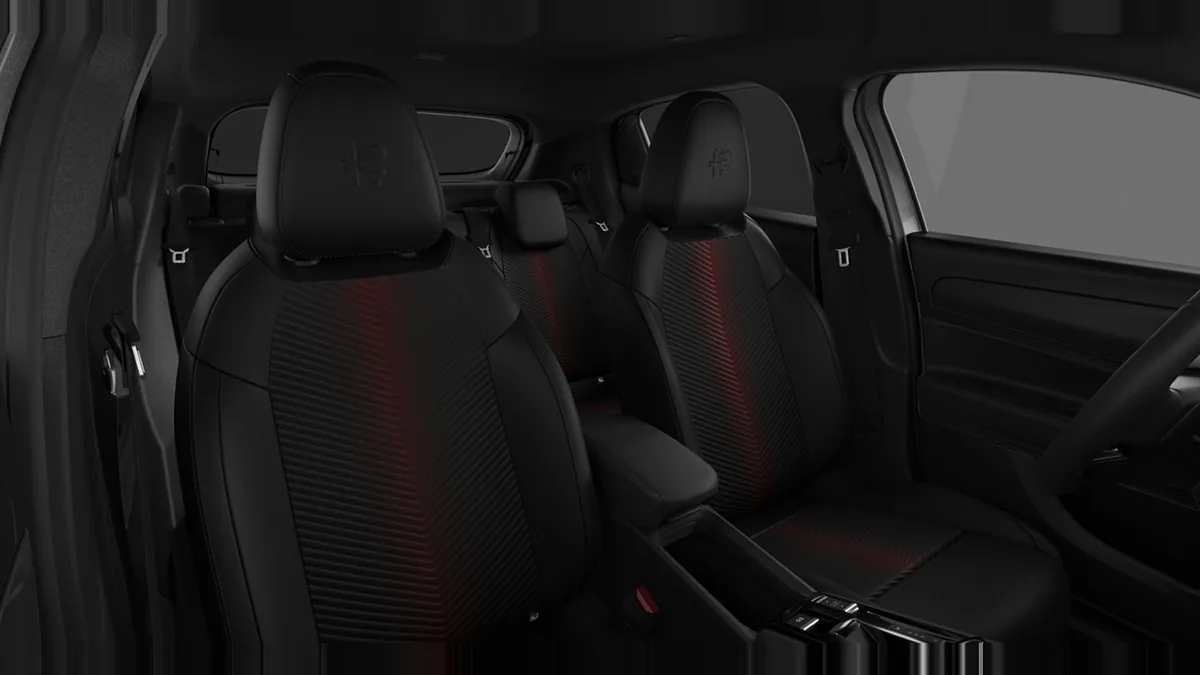 Alfa Romeo Junior Ibrida en renting barato — Interior