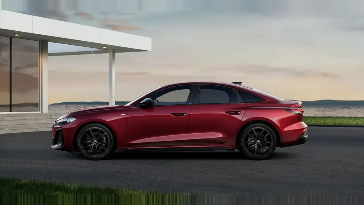 Audi A5 TDI 150kW (204CV) Black Line en renting barato — Lateral