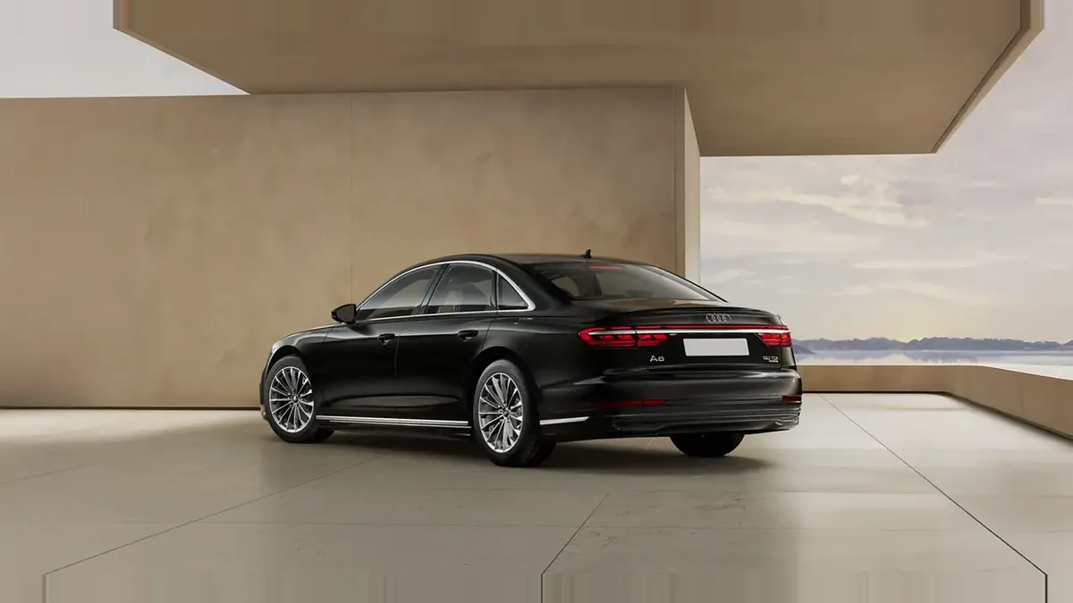 Audi A8 50 TDI 210kW (286CV) Quattro Tiptronic en renting barato — Trasera