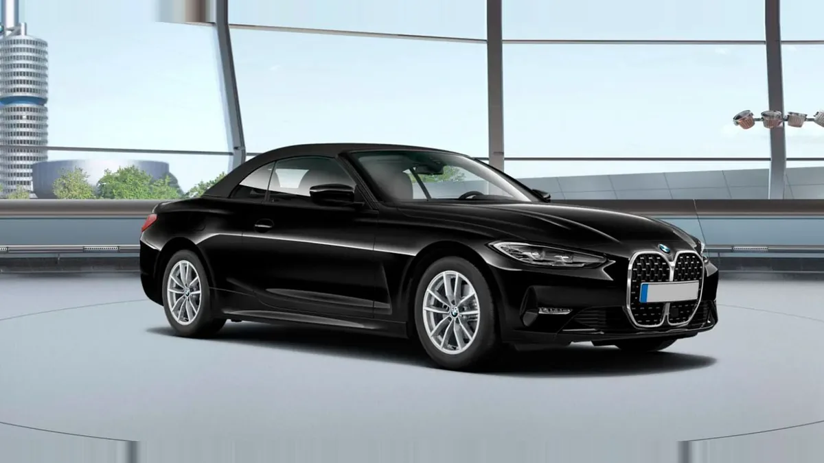 BMW Serie 4 420i Cabrio en renting barato — Interior