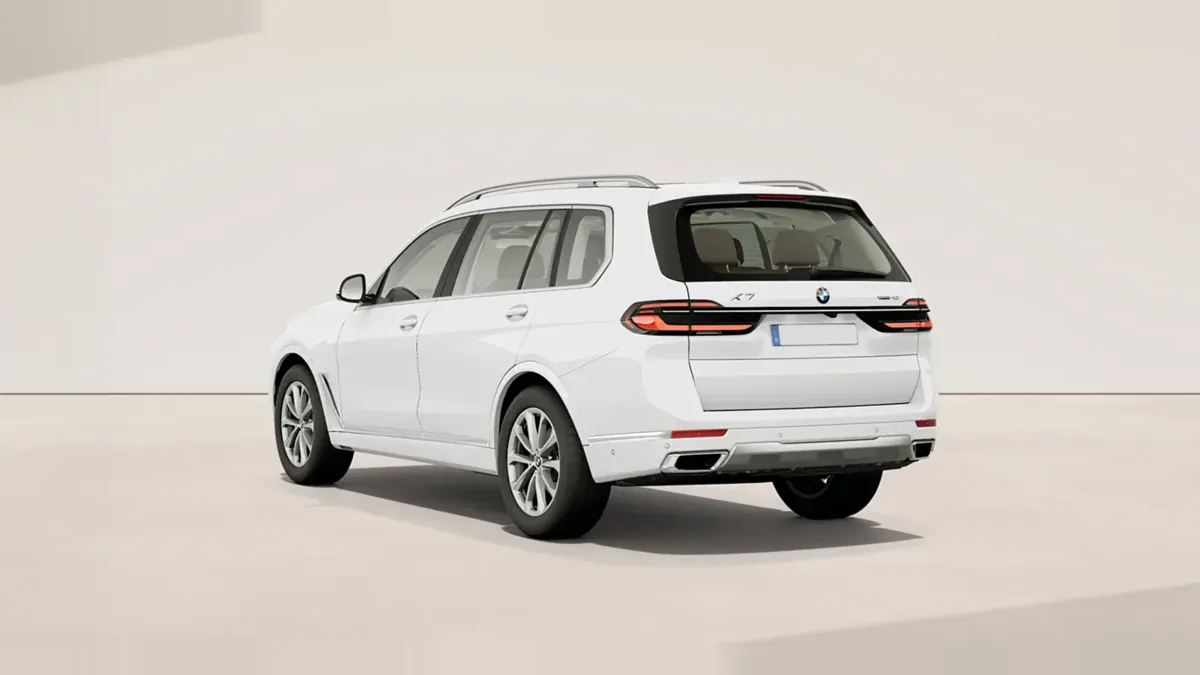 BMW X7 xDrive40i en renting barato — Trasera