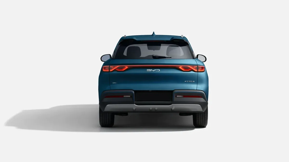 BYD ATTO 2 DM-i Boost en renting barato — Delantera