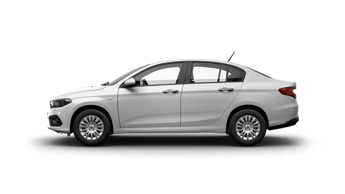 Fiat Tipo Sedán 1.6 Diésel 96kW (130CV) en renting barato — Lateral