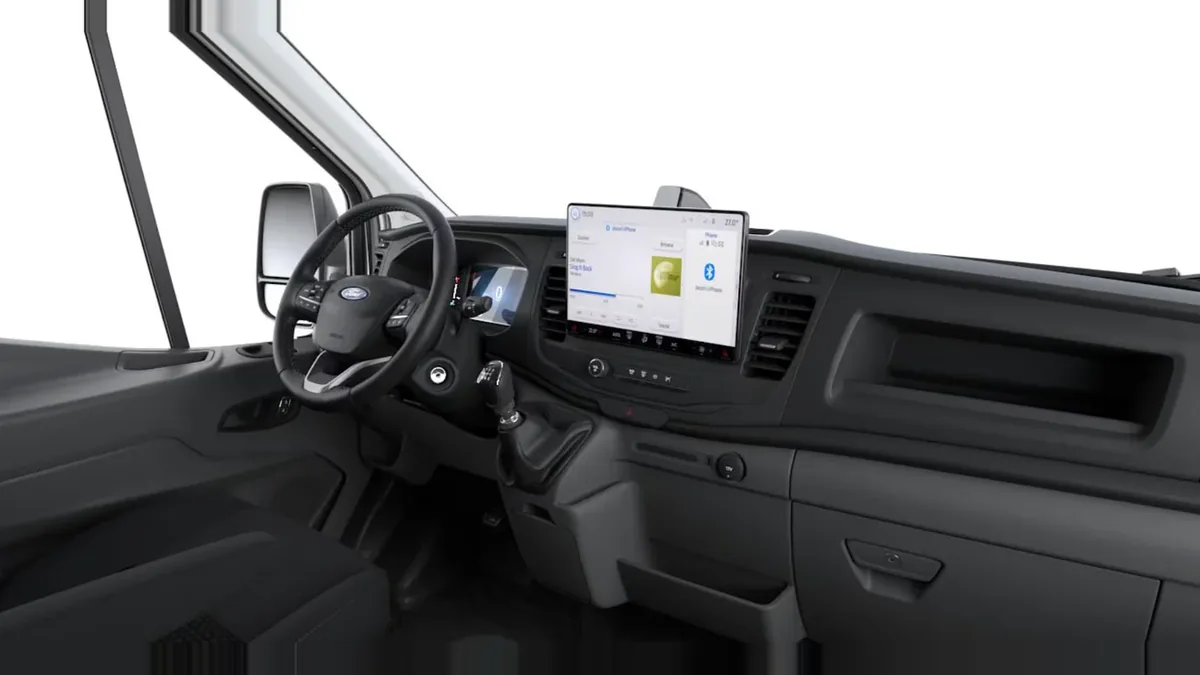 Ford TRANSIT 350 L3 Trend N1 EcoBlue 96kW FWD en renting barato — Delantera