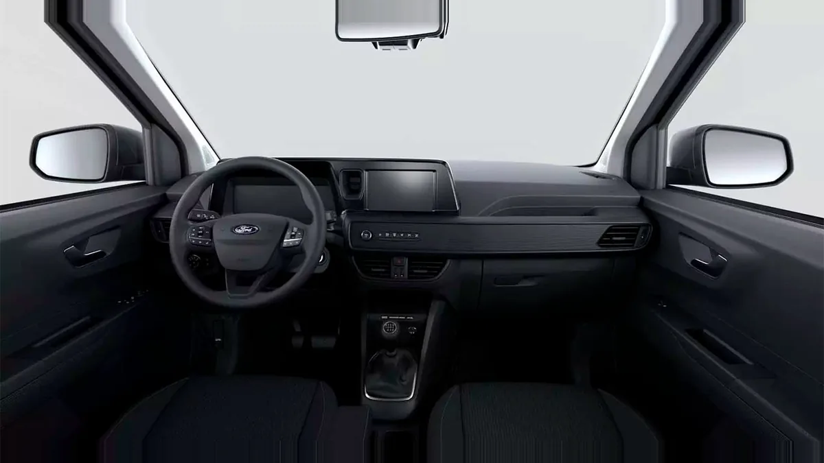 Ford Transit Courier Kombi 1.5 Ecoblue Trend II en renting barato — Trasera