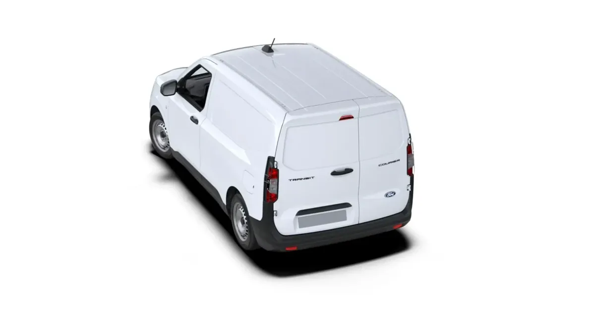 Ford TRANSIT COURIER VAN DIESEL 1.5  100 CV en renting barato — Trasera
