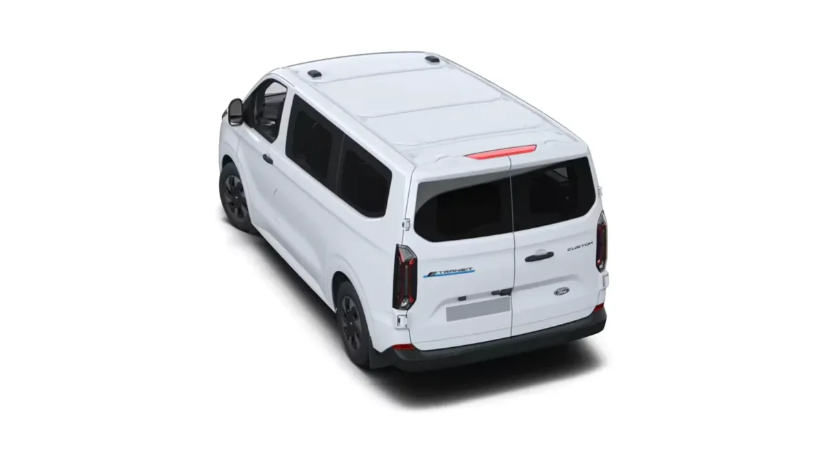 Ford TRANSIT CUSTOM  Kombi BEV 83kWh 100kW 340 L1 Trend en renting barato — Trasera