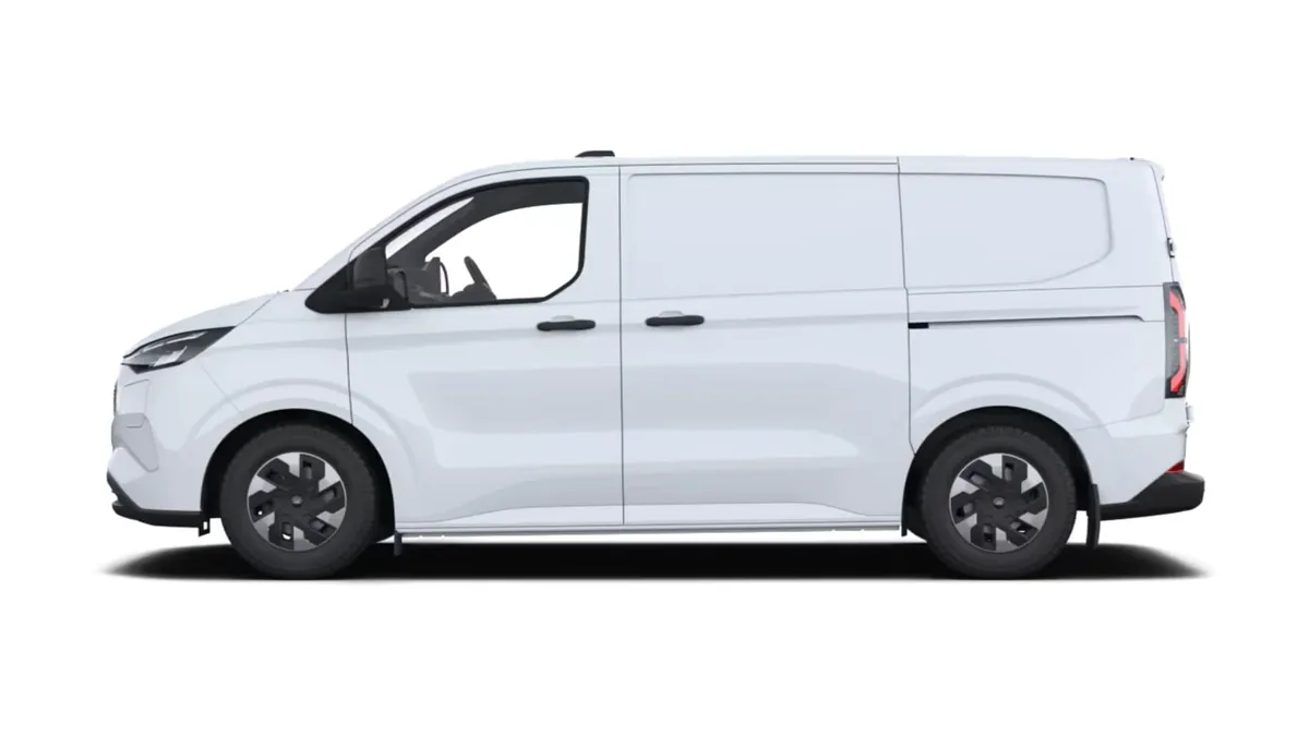 Ford TRANSIT CUSTOM Van BEV 83kWh 100kW 320 L1 Trend en renting barato — Lateral
