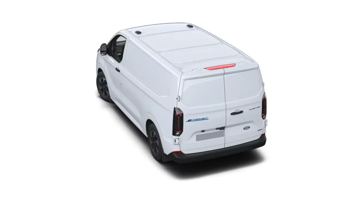 Ford TRANSIT CUSTOM Van BEV 83kWh 100kW 320 L1 Trend en renting barato — Trasera