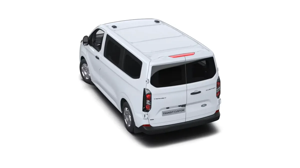 Ford TRANSIT Kombi 2.5 Duratec PHEV 171 340 L1 Trend en renting barato — Trasera
