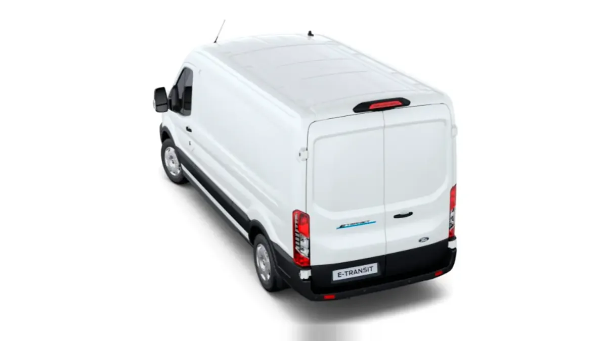 Ford Transit Van 350 L3 BEV Trend 184cv RWD II en renting barato — Lateral