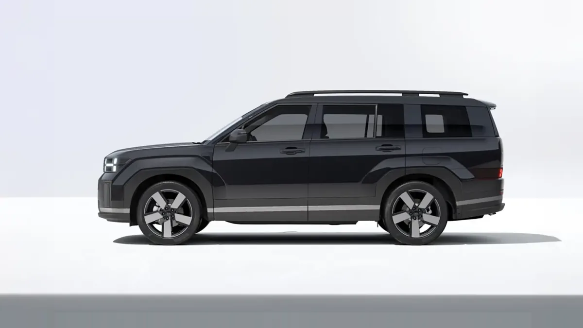 Hyundai Santa Fe 1.6 T-GDI Maxx PHEV 252CV 4x4 6AT en renting barato — Trasera