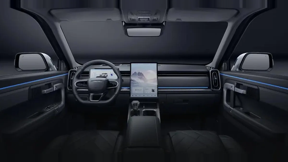 Jaecoo 7 PHEV Business 1.5 TGDI 205kW (279CV) FWD en renting barato — Trasera