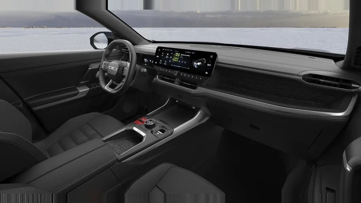 Jeep Compass 1.2 MHEV Altitude 145CV en renting barato — Interior