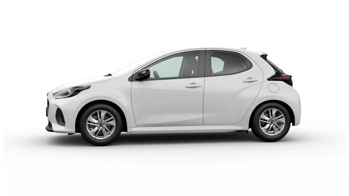 Mazda 2 Hybrid 1.5 85kW 116CV CVT Centre-Line en renting barato — Lateral