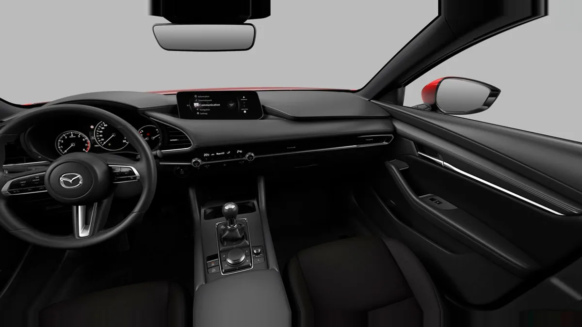 Mazda 3 2.5L e-Skyactiv G MHEV 140CV 6AT Centre-Line RD en renting barato — Interior