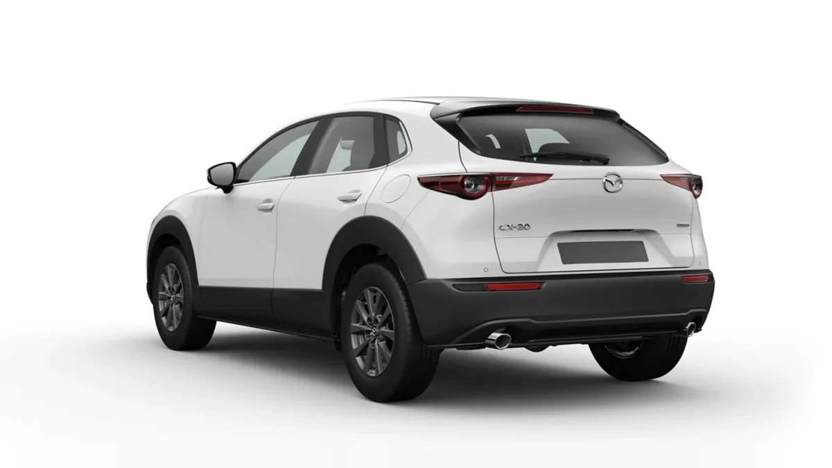 Mazda CX 30 2.5L e-SkyAct G MHEV 103kW Prime-Line en renting barato — Trasera