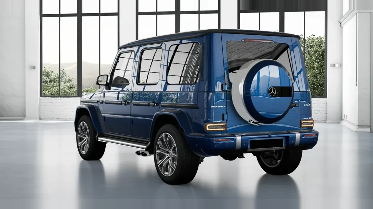 Mercedes-AMG G 63 en renting barato — Trasera