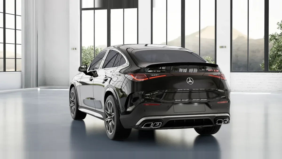 Mercedes-AMG GLC Coupé 63 S E Performance en renting barato — Trasera