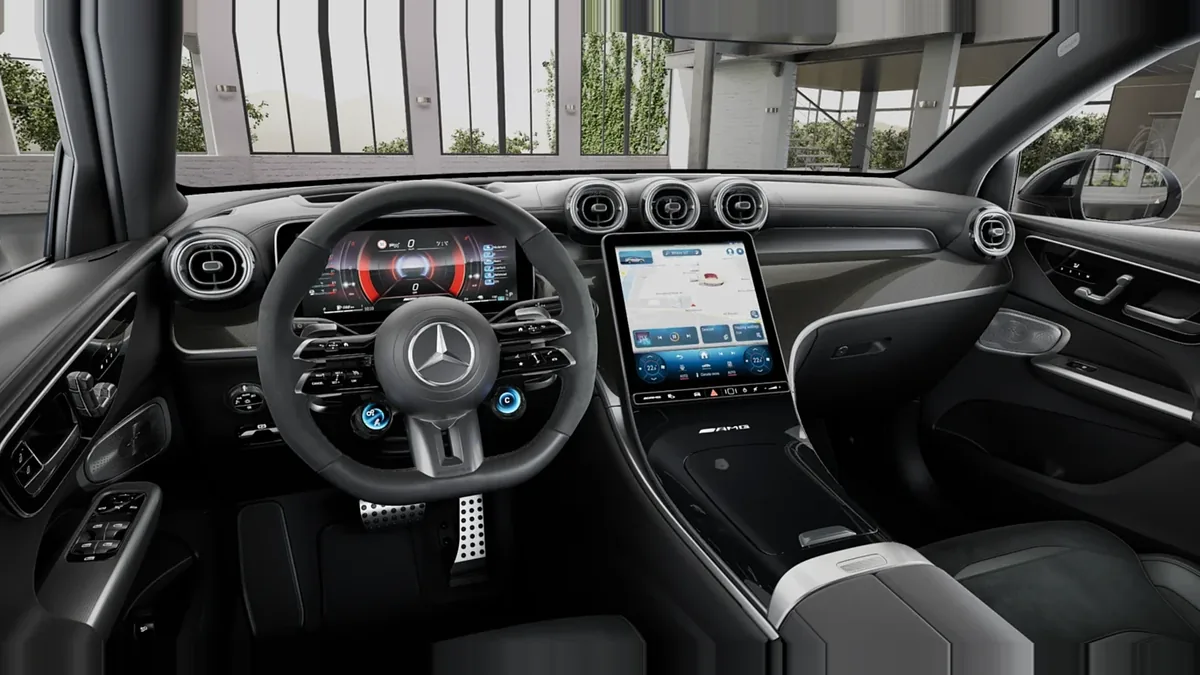 Mercedes-AMG GLC Coupé 63 S E Performance en renting barato — Delantera