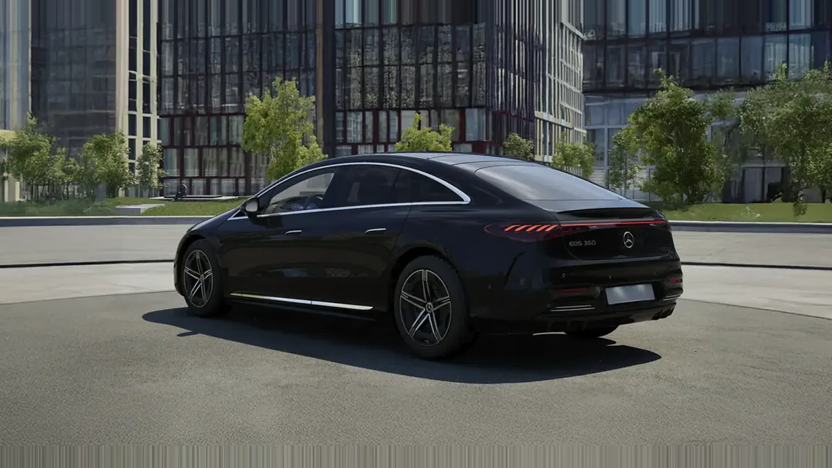 Mercedes-Benz EQS 350 Edition en renting barato — Trasera