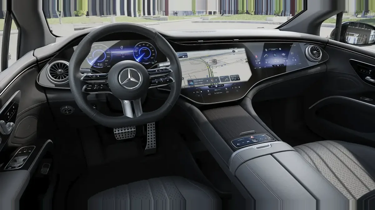 Mercedes-Benz EQS 350 Edition en renting barato — Delantera