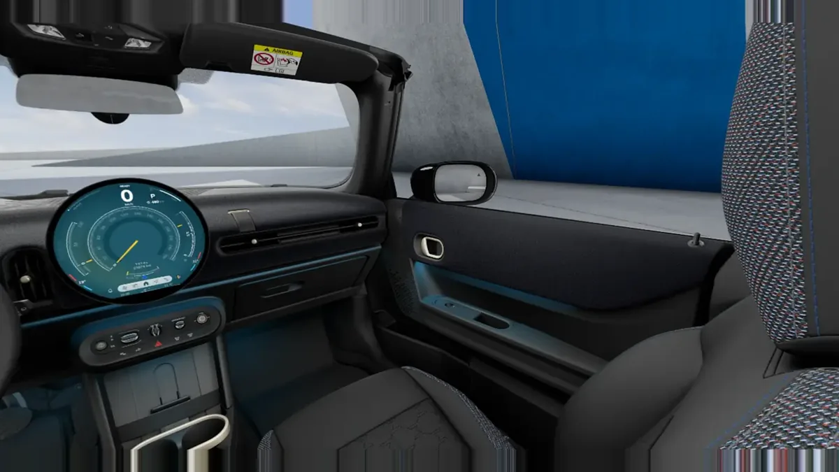 MINI Cooper C Cabrio Classic en renting barato — Interior
