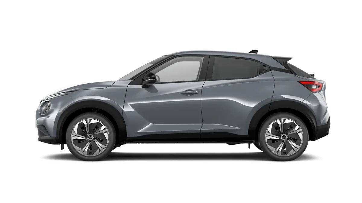 Nissan Juke 1.6 Hybrid Nconnecta 145CV Automático en renting barato — Lateral