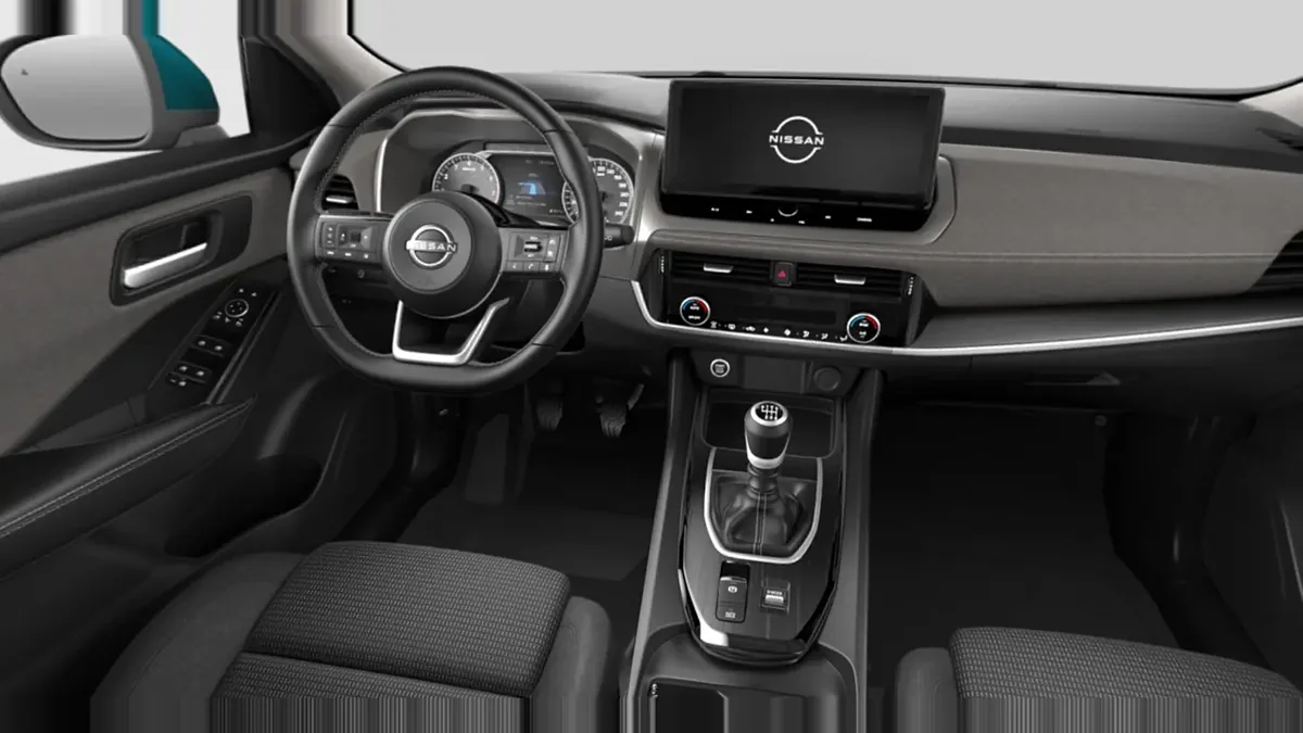 Nissan Qashqai DIG-T 103kW (140CV) MHEV 4x2 Acenta Deep Blue Ocean en renting barato — Delantera