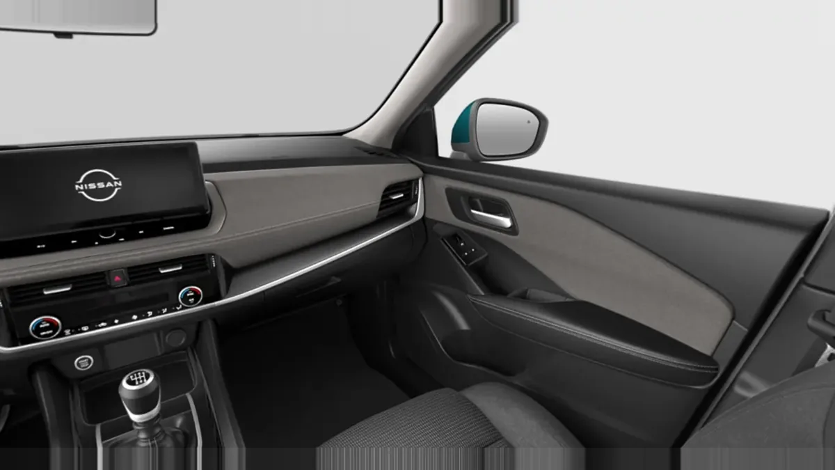 Nissan Qashqai DIG-T 103kW (140CV) MHEV 4x2 Acenta Deep Blue Ocean en renting barato — Interior