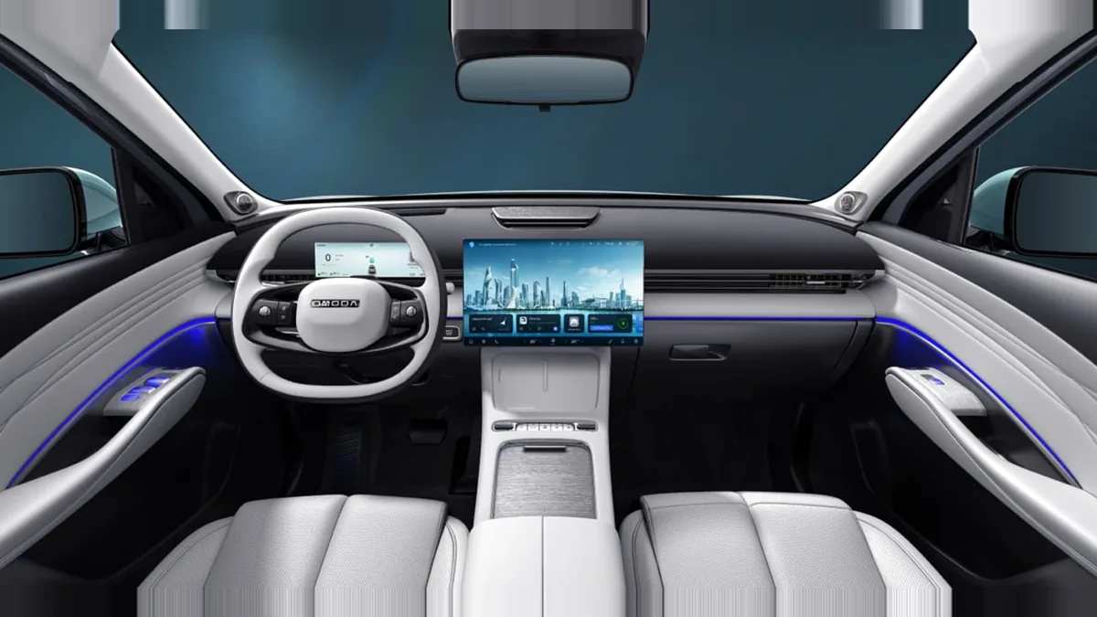 Omoda 7 1.5 TGDI PHEV Premium 279CV en renting barato — Trasera