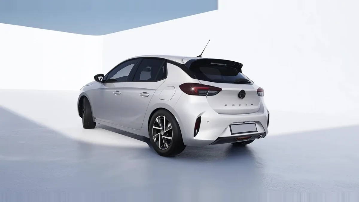 Opel Corsa GS 1.2T 74kW (100CV) en renting barato — Trasera
