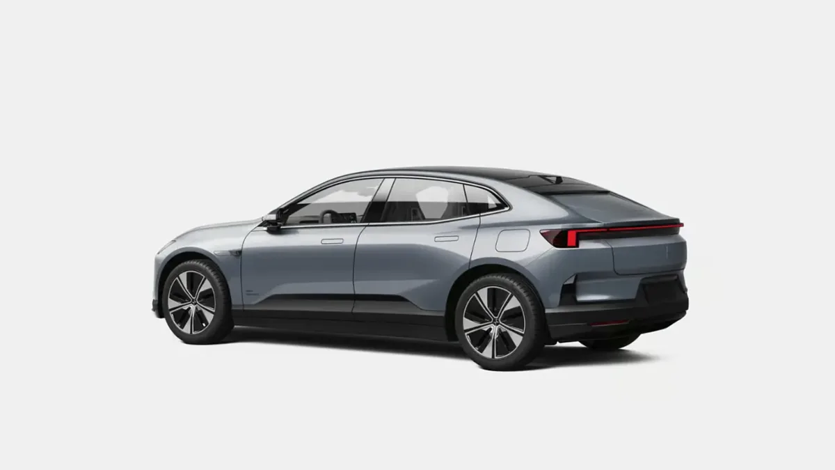 Polestar 4 Long Range Single Motor en renting barato — Trasera