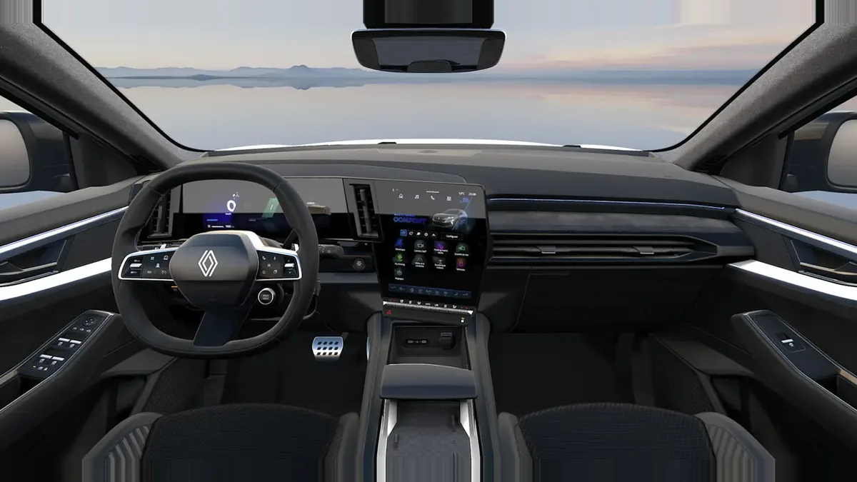 Renault Espace Espirit Alpine Full Hybrid E-Tech 146kW 7p en renting barato — vista 6