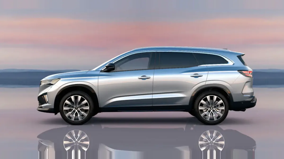 Renault ESPACE TECHNO E-TECH FULL HYBRID 200CV en renting barato — Lateral