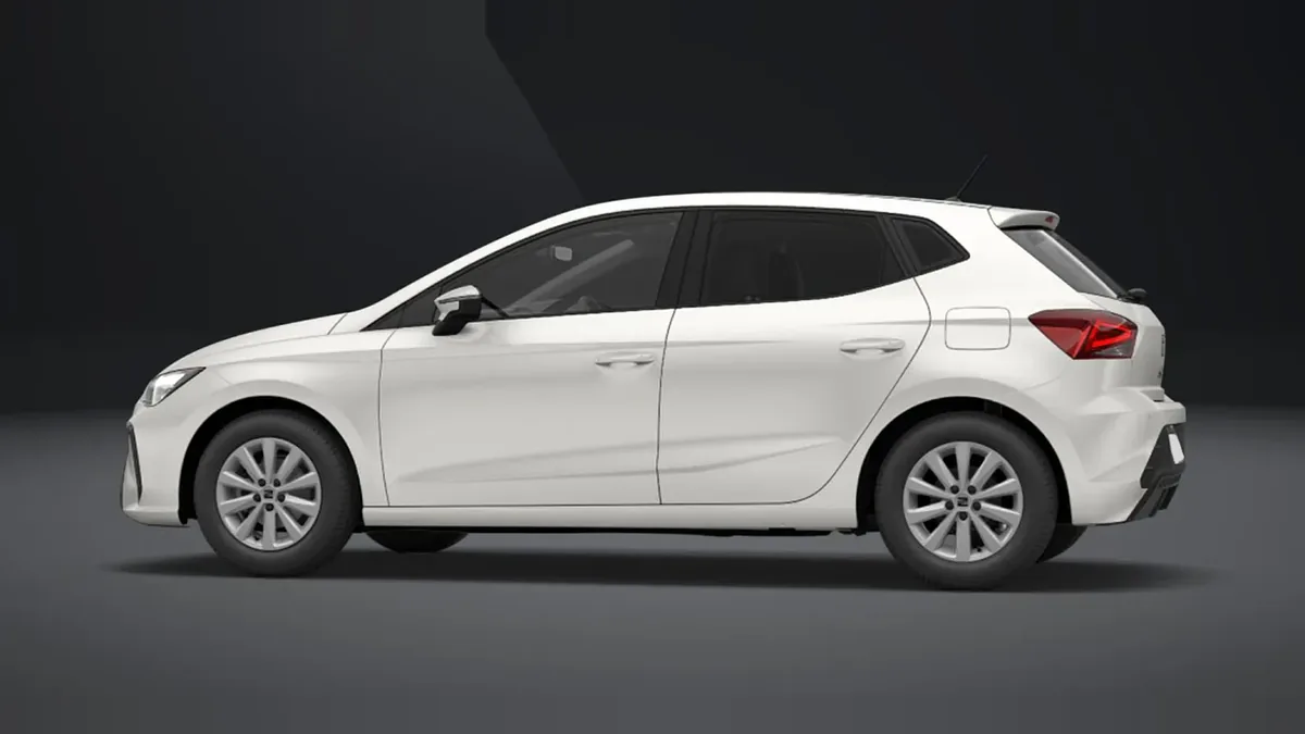 SEAT Ibiza 1.0 TSI Start/Stop Style+ (95CV) en renting barato — Lateral