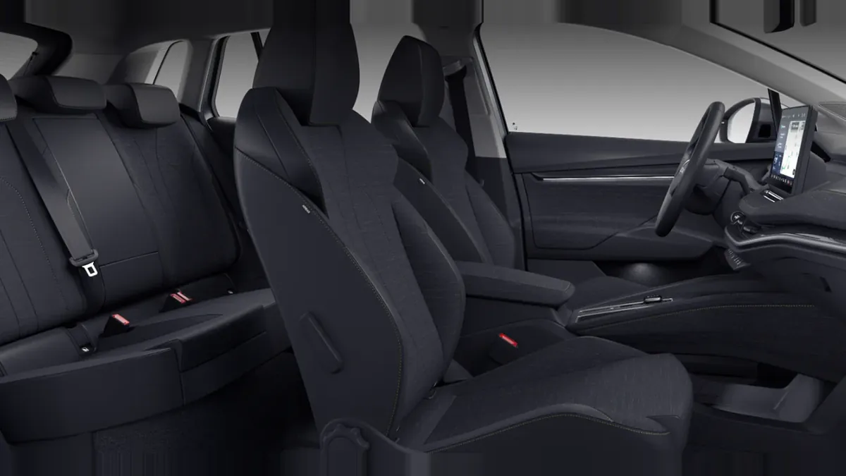 Škoda Elroq 150kW (204CV) 63kWh en renting barato — Interior