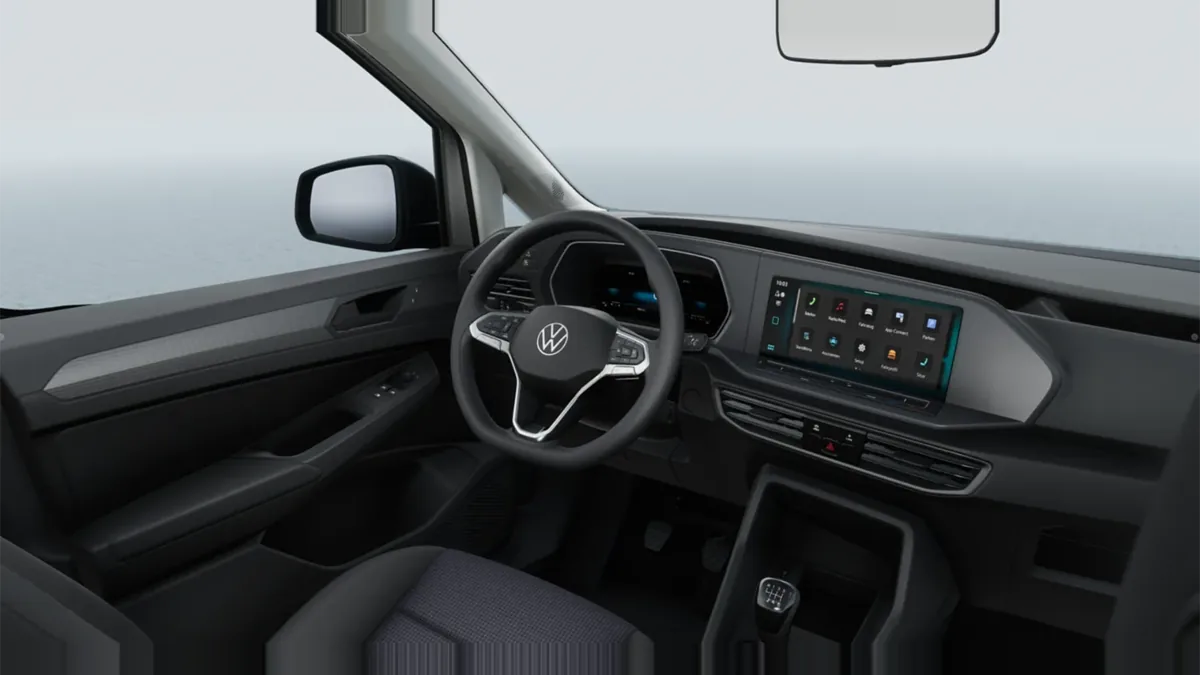 Volkswagen Caddy Cargo 2.0 TDI 75kW (102CV) - FRÍO POSITIVO en renting barato — Interior