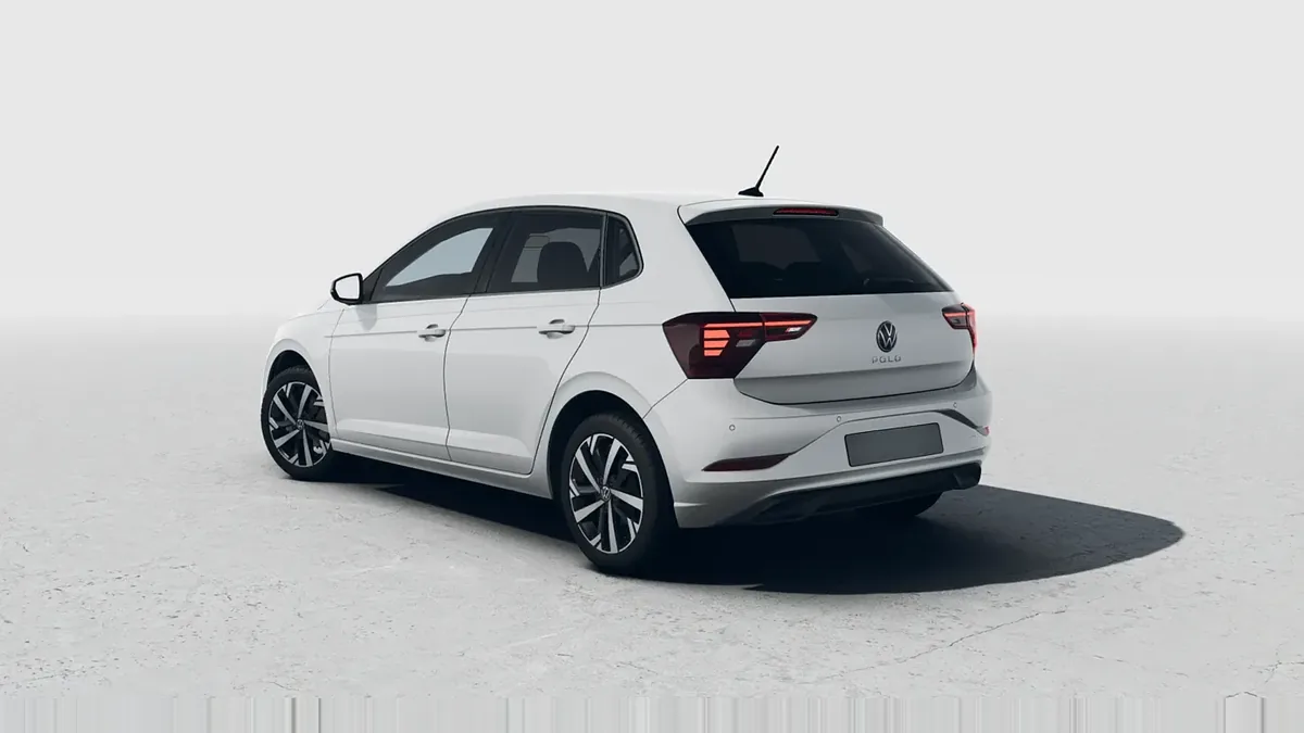 Volkswagen Polo Más 1.0 TSI 70kW (95CV) DSG en renting barato — Delantera